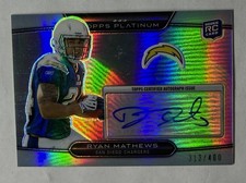 2010 Topps Platinum - Ryan Mathews #36 Refractor Rookie Autographs /400 (AU, RC)