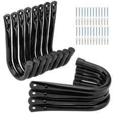 Garage Storage Hooks 3.5Inch Heavy Duty Wall Mounted Utility 12 Pack Hangers