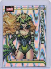 2026 Topps Chrome Marvel Enchantress #35 RayWave Refractor Amora Thor