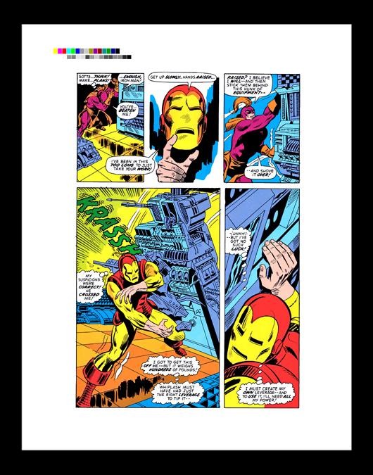 P. Craig Russell Iron Man #62 Rare Production Art Pg 17