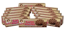 Little Debbie Fudge Rounds, 12 Boxes of 96 Individually Wrapped Chocolate Snacks