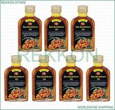 100 Organic Extra Virgin Sea Buckthorn High Quality Oil 7x100ml 23.7 oz