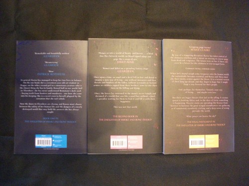 SMOKE & BONE BLOOD & STARLIGHT GODS & MONSTERS Laini Taylor 3 x SIGNED 1st ED's - Picture 3 of 6