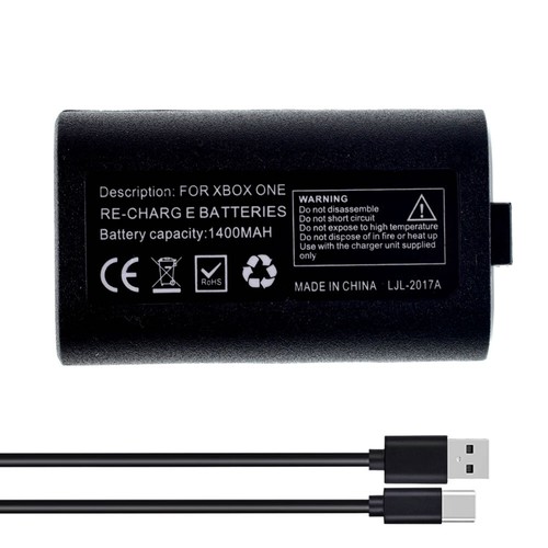 1400mah Microsoft Rechargeable Battery + USB-C Cable for Xbox Series X, Series S - Picture 21 of 29