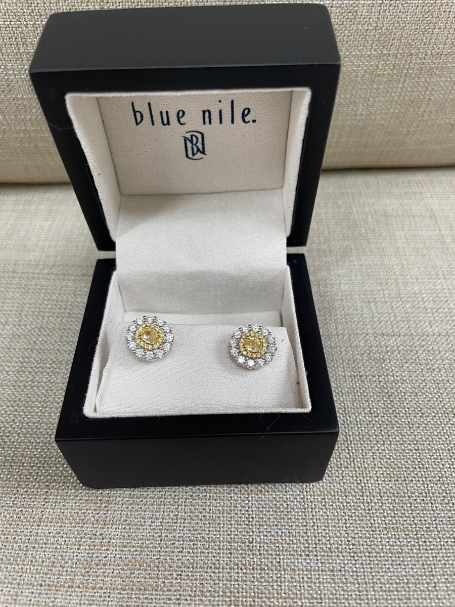 Blue nile diamond studs Clearance