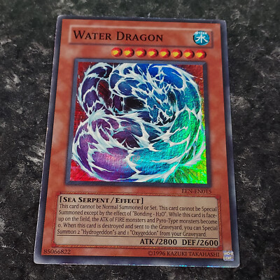 Water Dragon - EEN-EN015 Super Rare Foil Holo Yu-Gi-Oh! Yugioh Nice!