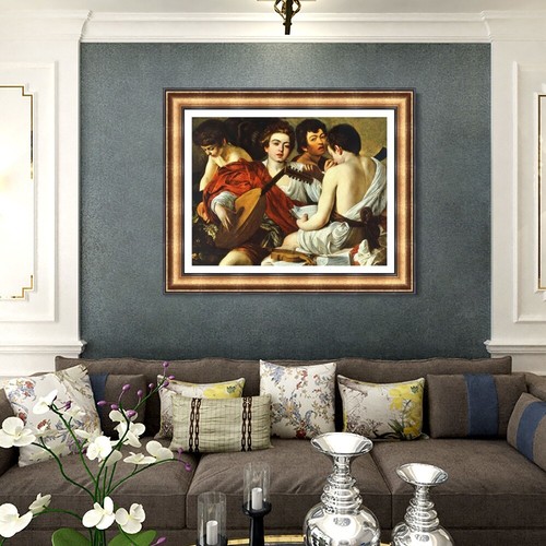 Framed Canvas Giclee Print Series#022 by Michelangelo Merisi da Caravaggio - Picture 3 of 16