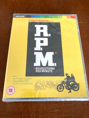 R.P.M. Limited Edition w/Booklet (Region-Free Blu-Ray) Indicator Stanley Kramer