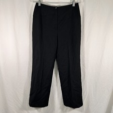Harve Benard Wool Dress Pants Women's 8P Petite Button Zip Lined High Rise