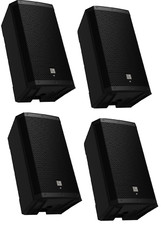 4x Electro-Voice ZLX-12P G2 12"Speaker w/ Bluetooth, Remote Control MINT 