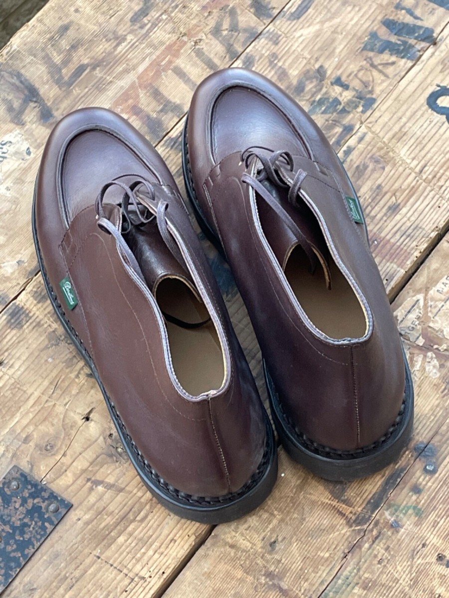 Paraboot X Arpenteur Full Grain Leather Chukka Boot: Brown 9 UK
