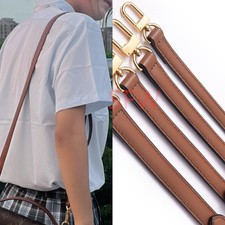 Crossbody Genuine Vachetta Leather Strap For lv VINATGE Postmans Bag Briefcase