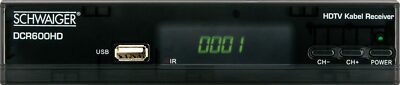 SCHWAIGER DVB-C Full HD Kabel-Receiver »Media Player, USB, EPG, HD-TV - MKV