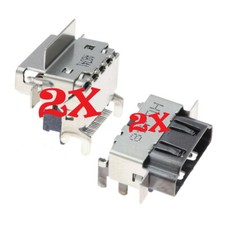 2X Microsoft Xbox One X HDMI Port Socket Connector Microsoft Xbox One S Slim
