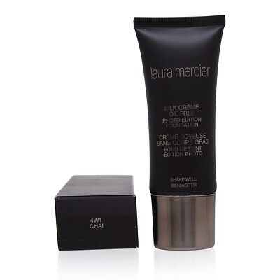 Laura Mercier Silk Creme Oil Photo Edition Foundation 4w1 Chai