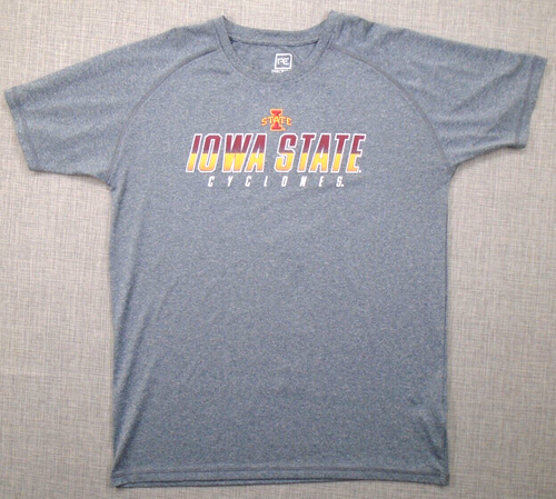 Iowa State Cyclones T-Shirt Men's XL Gray Lightweight Athletic Tee Pro Edge - Picture 2 of 10