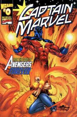 Captain Marvel #0 Comic Book 1999 Wizard - Marvel 