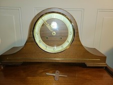 VINTAGE THWAITES & REED LIMITED MANTEL CLOCK -WEST GERMANY MOVEMENT