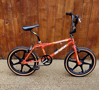 GT DYNO OLD BMX　引取り限定 1992 DYNO DETOUR Vintage BMX Bike, Dayglo Orange Splatter
