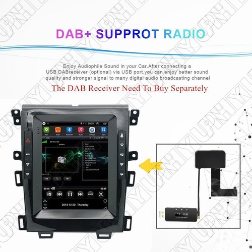 Radio WIFI For Ford Edge 2010-2015 9.7" Vertical Stereo Android12 GPS Navigation - Picture 23 of 23