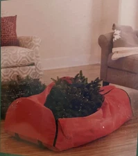 NEW in Package Durable Rolling Christmas Tree Storage Bag 7.5' Holiday Living