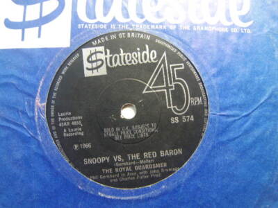 Royal Guardsmen - Snoopy Vs the Red Baron 1966 7'' Stateside SS 574