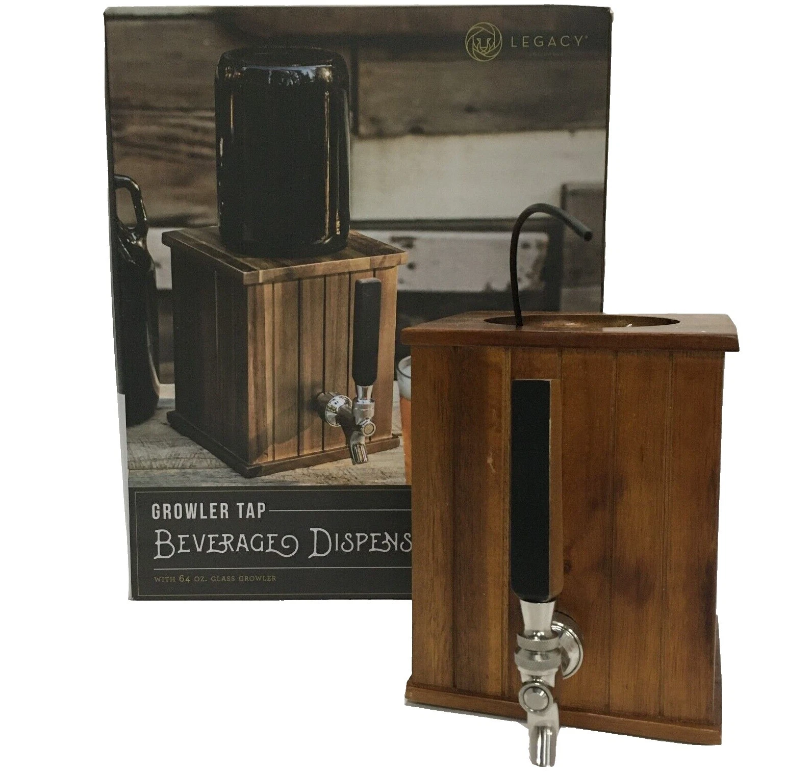 Glass Brown Liquor & Beer Dispensers