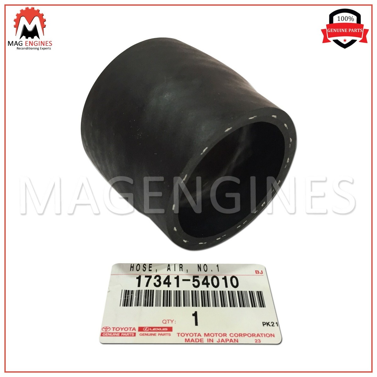 17341-54010 GENUINE OEM HOSE, AIR CLEANER, NO.1 1734154010 | eBay