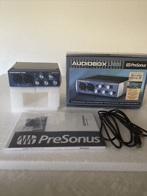 PRESONUS AUDIOBOX USB 2x2 Audio 2.0 Recording Interface | eBay