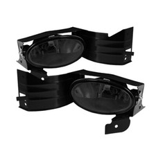 Fit Honda 08-10 Accord Coupe Smoked Bumper Fog Light Wbulbswireswitch Set