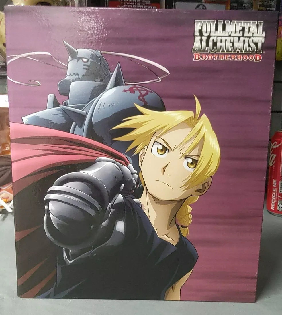 Fullmetal Alchemist Brotherhood Elric Brothers Anime Poster – My