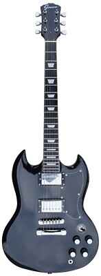 Epiphone x GROVER PEG SG BLACK グローバーペグ Epiphone SG w/ Grover Tuners Electric Guitar - Evolution Music