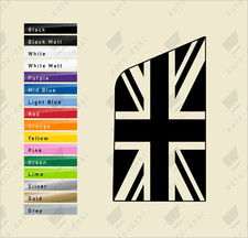 Fits VW T5 T5.1 Transporter - Union Jack Fuel Flap Decal (Choice of Colours) UK