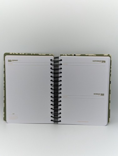 Agenda 2025 Planner A5 2025 Calendario A5 Flower Market Agenda 2025... - Foto 4 di 5