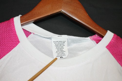 S * NOS vtg Backstreet Boys raglan jersey shirt * 2001 - Picture 4 of 4