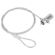 Laptop Cable Lock 4 Ft Security Cable Combination Lock PC Computer Notebook