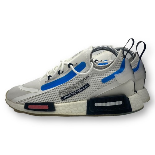 Tenis para mujer Adidas NMD R1 Spectoo NASA blanco nube azul talla 7,5 FZ3209 - Imagen 2 de 8