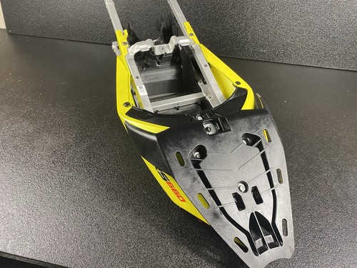 2024 APRILIA RS660 REAR SUBFRAME TAIL BATTERY TRAY Yellow Fairings - Picture 4 of 13