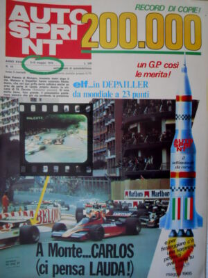 Autosprint 19 1978 GP in Monaco. Rallyes: Sandro Munari mit der 131. sc.5