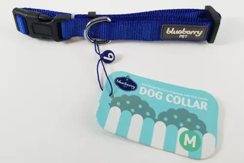 Medium  Blueberry Pet Dog collar