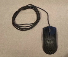 Glorious PC Gaming Race GO-BLACK 12000 DPI RGB Led Gaming Mouse - Black