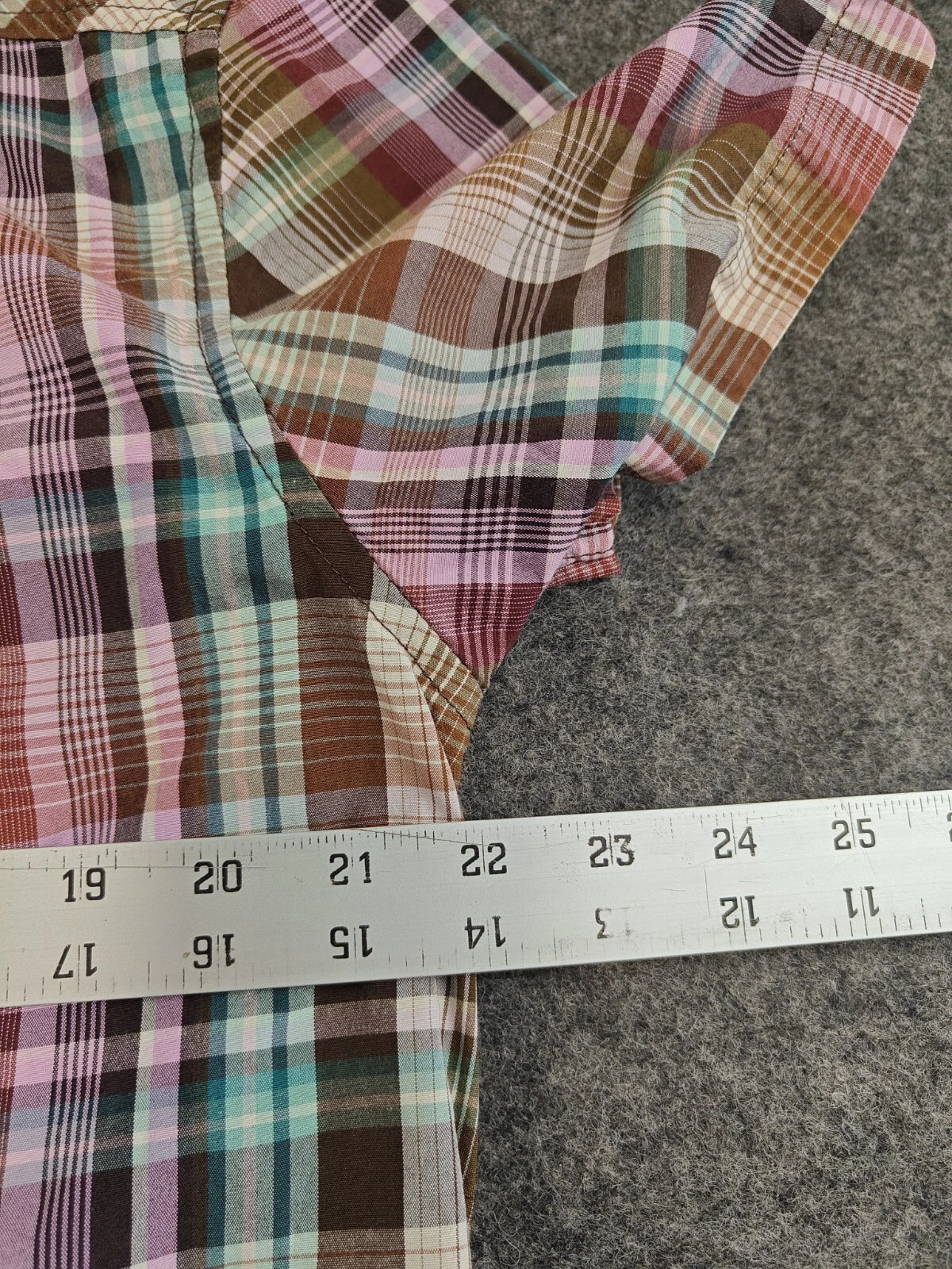 prana plaid prepp casual pocket outdoor ecto breathe shirt