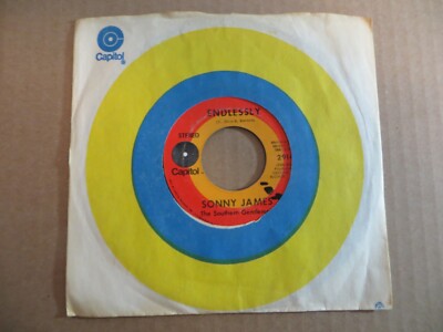 Sonny James   Endlessly  - 1971 - Capitol Records 2914 7'' Single G/Generic