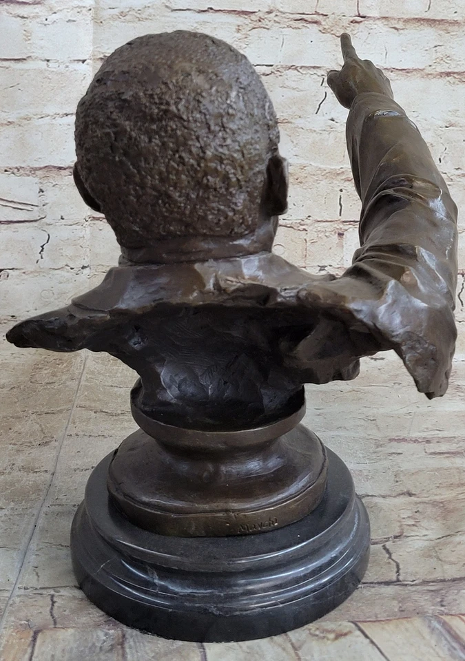Figura Escultura Bronce Ministro Bautista Martin Luther King Jr Edición Coleccionista Foto 4 de 4