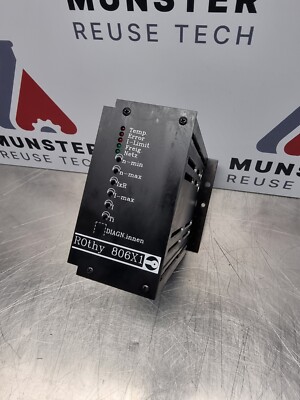 Rossmanith / Rothy 806X1 / DC Power Converter Type: 80 61 10