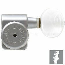 NEW Hipshot STAGGERED Tuners Fender Directrofit LOCKING BTR-P Buttons - SATIN