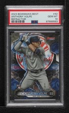 2023 Bowman's Best Refractor Anthony Volpe #42 PSA 10 GEM MT rv1