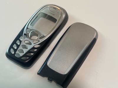 For Siemens C60 Housing Cover Silver on black Color Replacement Housing