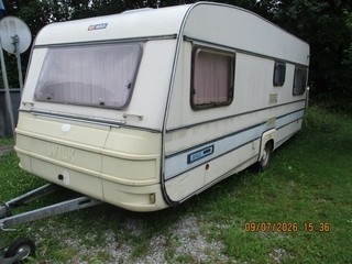 Wohnwagen Wilk DE LUXE Bj. 1990 mit TÜV für Bastler