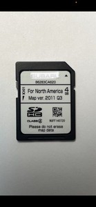 2013 2014 2015 BRZ Navigation GPS Map Data Sd Card. 86283CA620